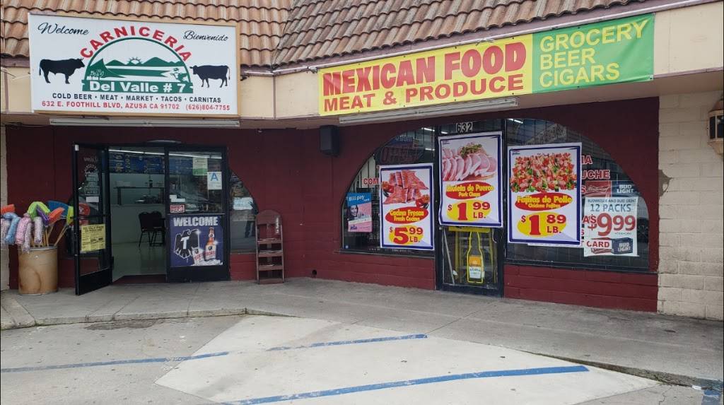 Carniceria Las Glorias market #2 | restaurant | 632 E Foothill Blvd, Azusa, CA 91702, USA | 6268048188 OR +1 626-804-8188