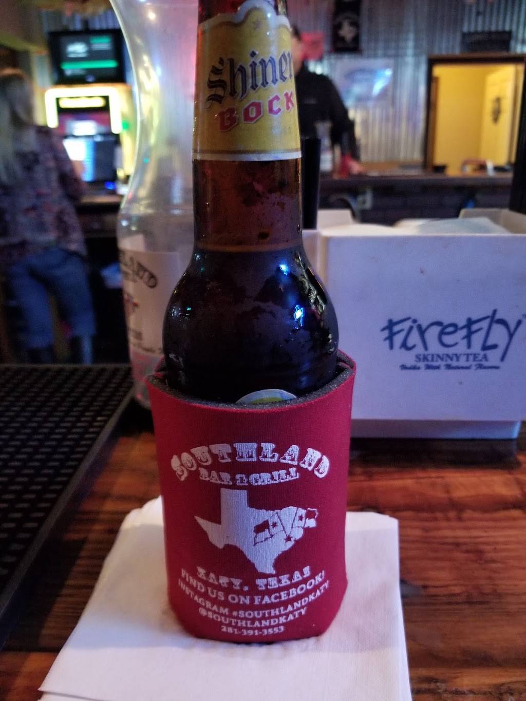 Southland Bar & Grill | restaurant | 5990 Stockdick Rd, Katy, TX 77494, USA | 2813913553 OR +1 281-391-3553