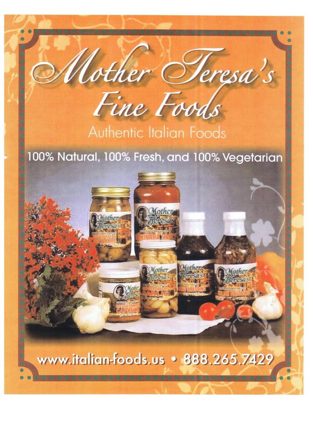 Mother Teresas Fine Italian Foods | restaurant | 700 W Plantation Dr, Clute, TX 77531, USA | 9792657429 OR +1 979-265-7429