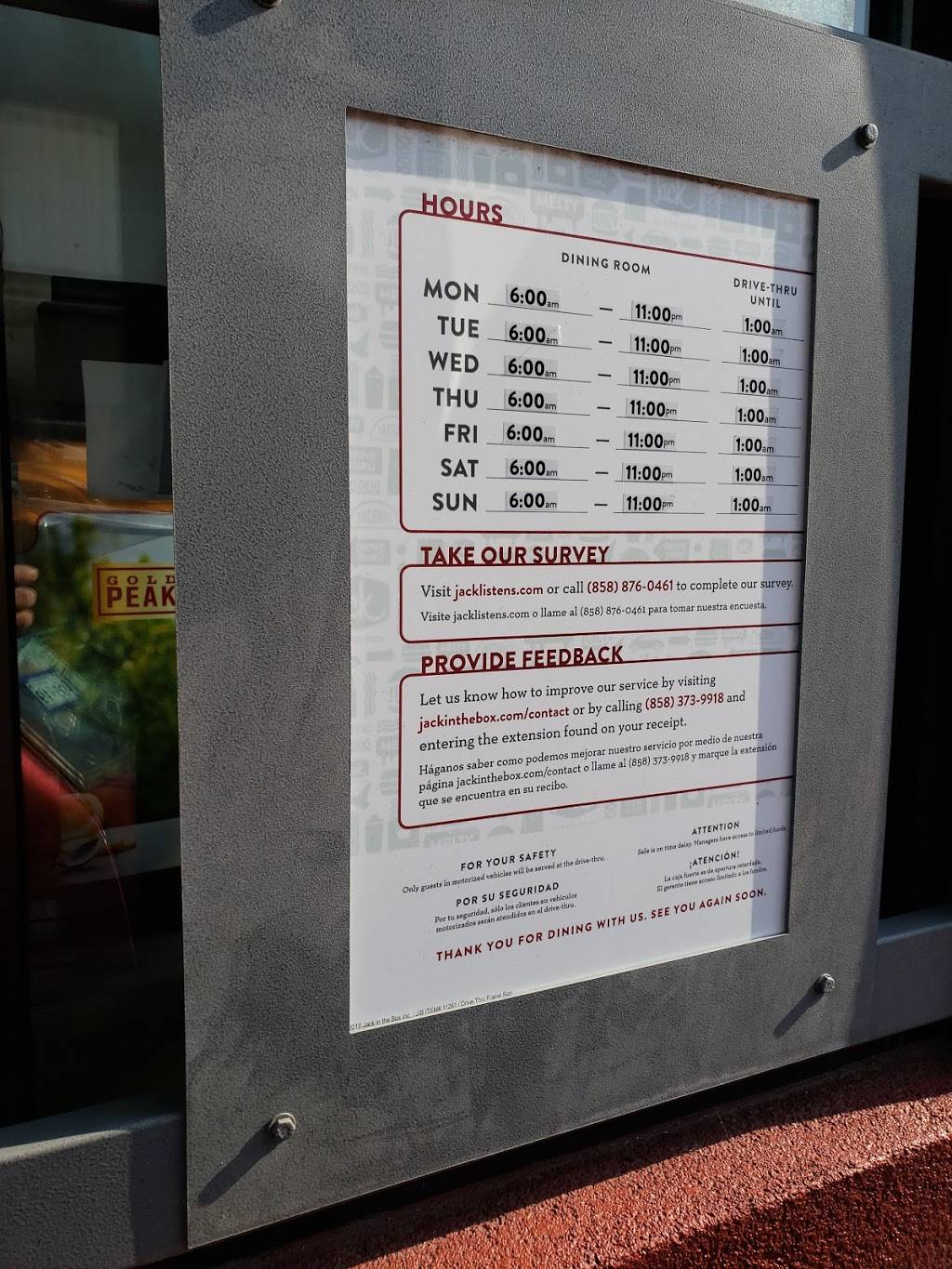 Jack in the Box | restaurant | 2015 North St, Nacogdoches, TX 75965, USA | 9365689690 OR +1 936-568-9690