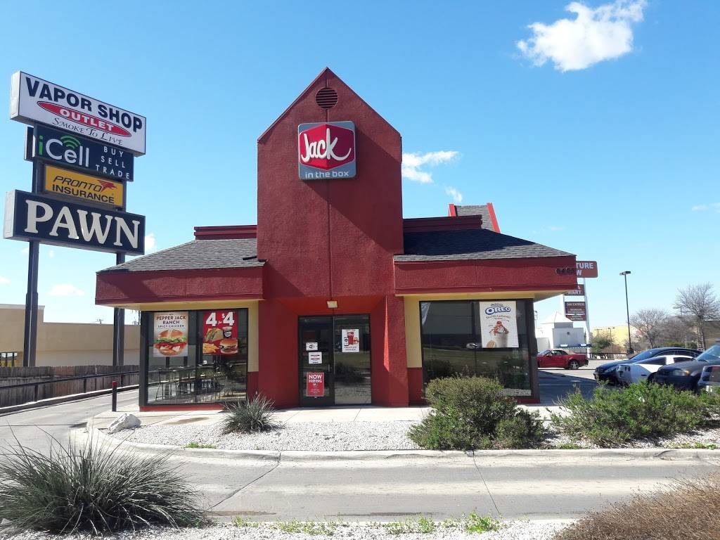 Jack in the Box | restaurant | 6405 Northwest Loop 410, San Antonio, TX 78238, USA | 2105098499 OR +1 210-509-8499
