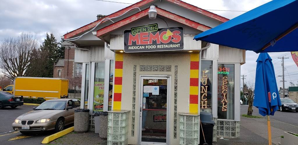 Memos Mexican Restaurant | restaurant | 1703 6th Ave, Tacoma, WA 98405, USA | 2535729503 OR +1 253-572-9503