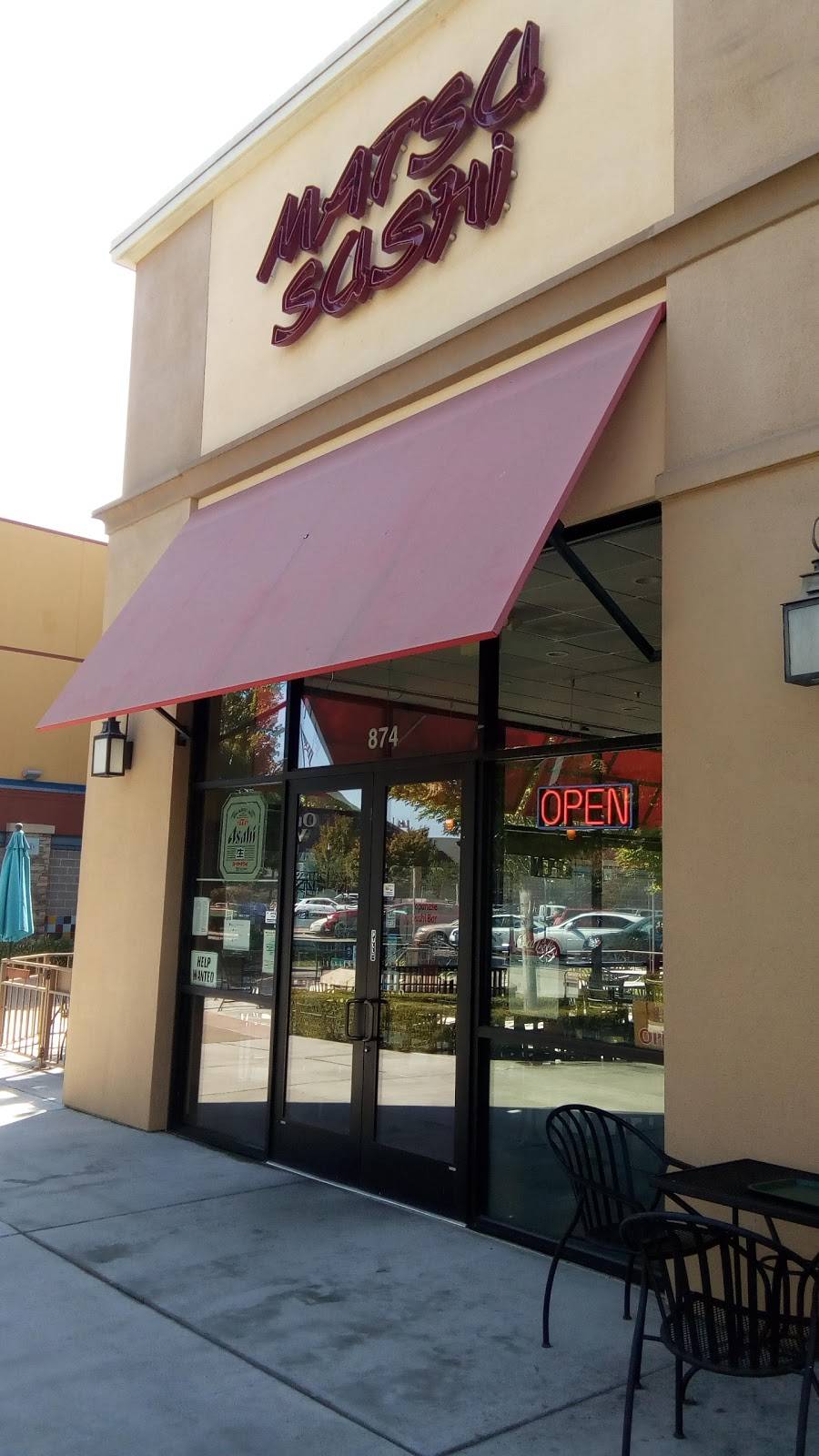 Matsu Sushi | restaurant | 874 Lifestyle St, Manteca, CA 95337, USA | 2098232500 OR +1 209-823-2500