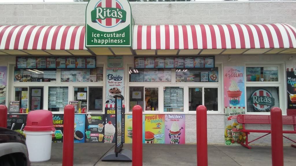 Ritas Italian Ice & Frozen Custard | restaurant | 106 Haddonfield-Berlin Rd, Voorhees Township, NJ 08043, USA | 8564294452 OR +1 856-429-4452
