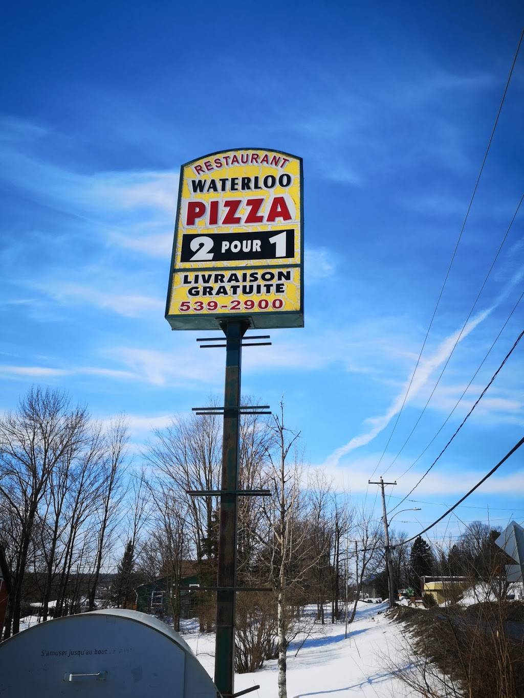 Pizza Waterloo | restaurant | 3029 Rue Foster, Waterloo, QC J0E 2N0, Canada | 4505392900 OR +1 450-539-2900