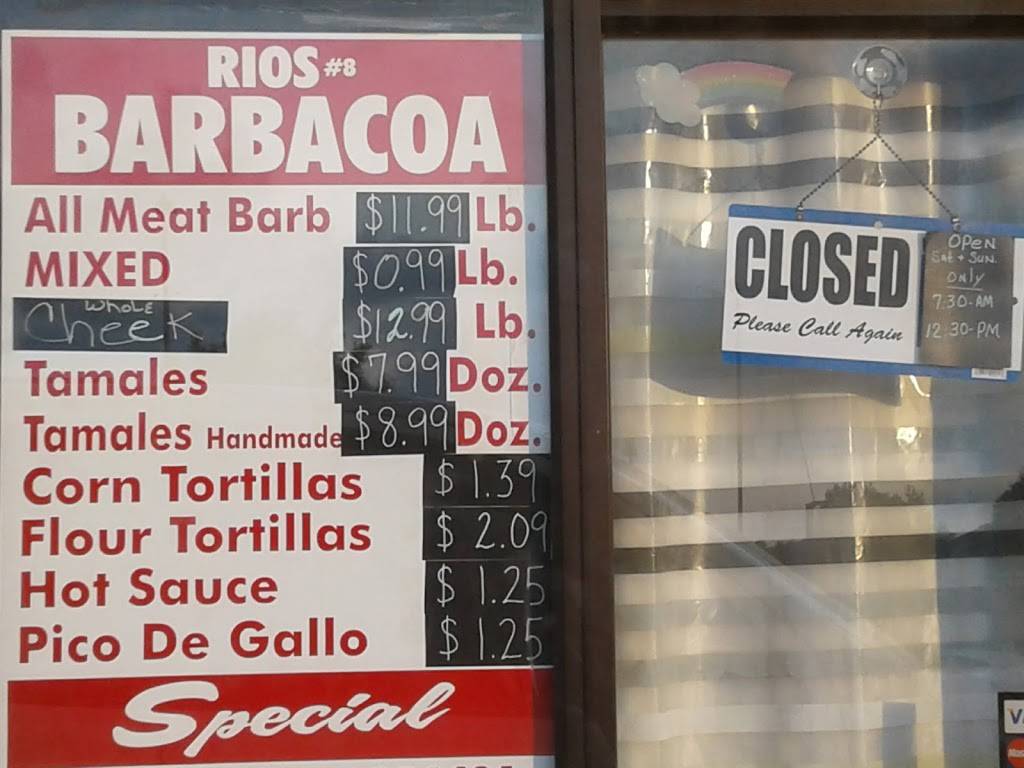 Rios Barbacoa | restaurant | 9815 Culebra Rd # 101, San Antonio, TX 78251, USA | 2105096287 OR +1 210-509-6287