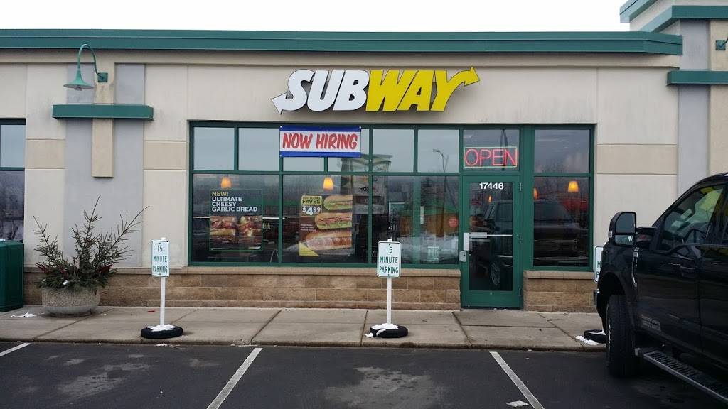 Subway | restaurant | 17446 Kenwood Trail, Lakeville, MN 55044, USA | 9528927827 OR +1 952-892-7827