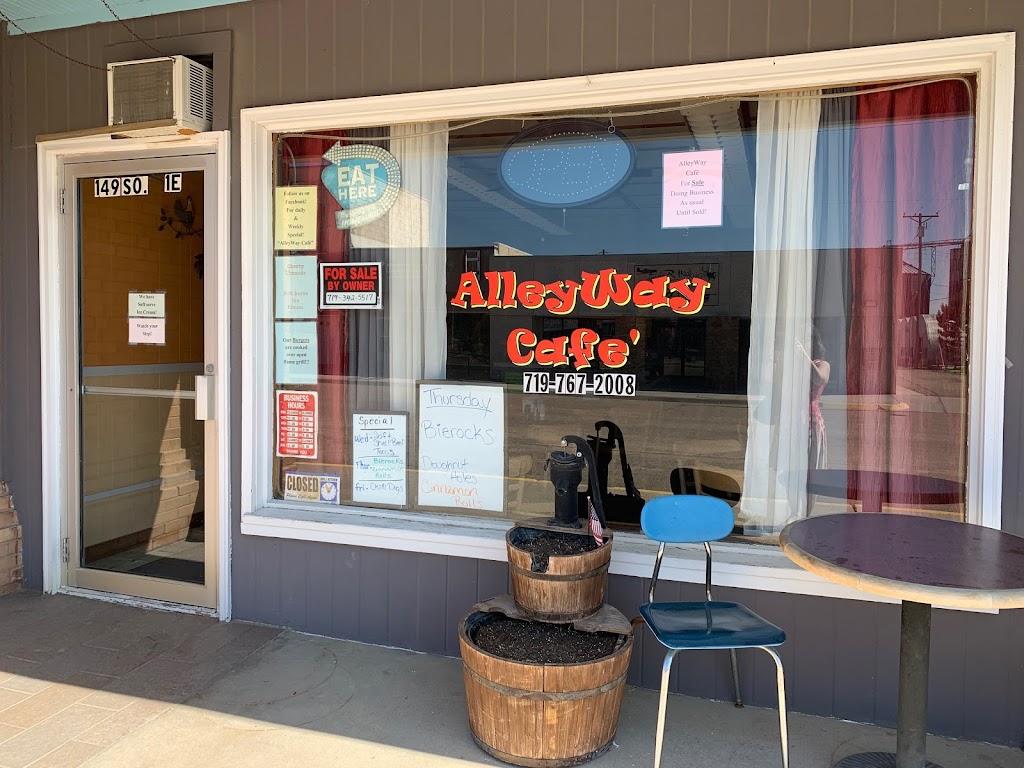 Alleyway Cafe | restaurant | 146 S 1st St E, Cheyenne Wells, CO 80810, USA | 7197672008 OR +1 719-767-2008
