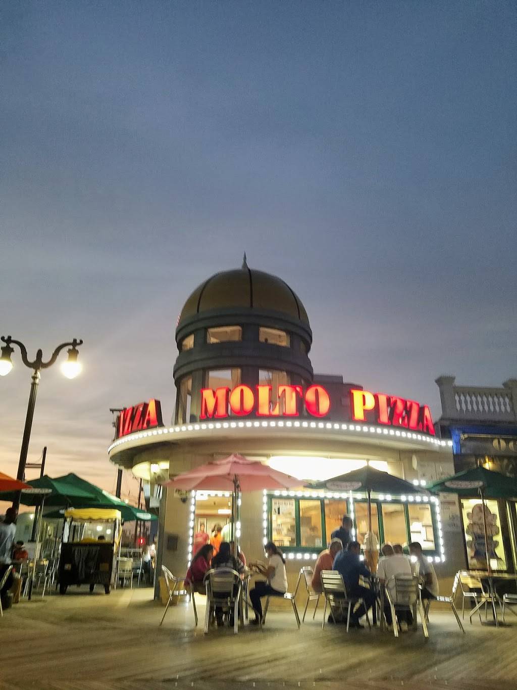 Molto Pizza | restaurant | 2529 Boardwalk, Atlantic City, NJ 08401, USA | 6094287280 OR +1 609-428-7280