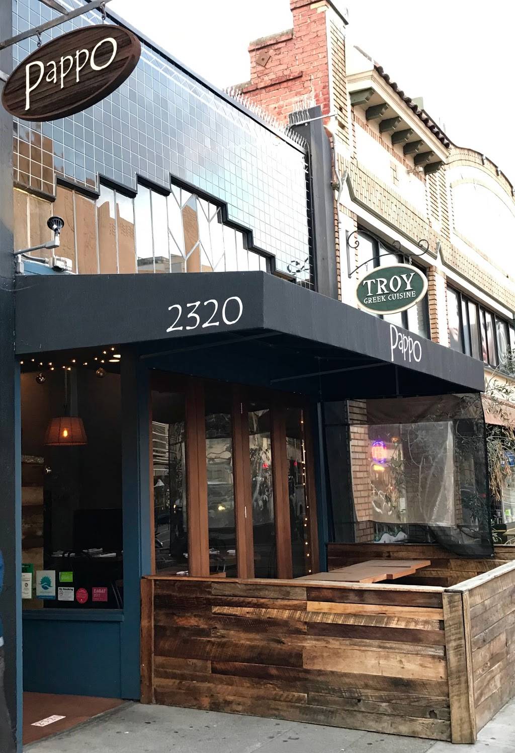 Pappo | restaurant | 2320 Central Ave, Alameda, CA 94501, USA | 5103379100 OR +1 510-337-9100