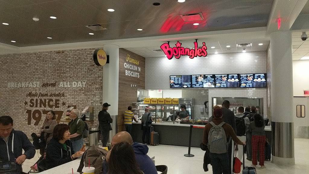 Bojangles | restaurant | 5501 Josh Birmingham Pkwy Concourse D/E, Charlotte, NC 28208, USA | 9808197423 OR +1 980-819-7423