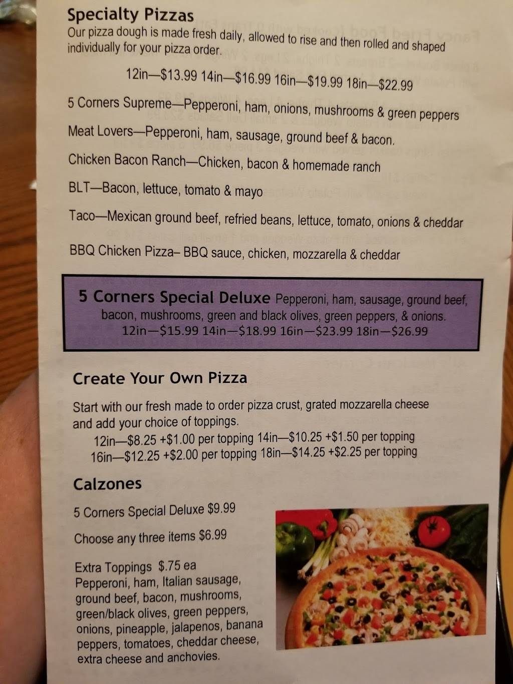 Five Corner Store | restaurant | 4971 N Greenville Rd, Lakeview, MI 48850, USA | 9893526633 OR +1 989-352-6633