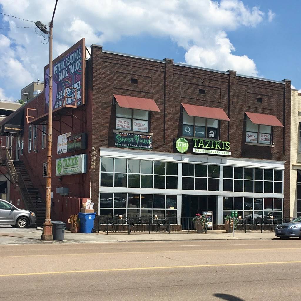 Tazikis Mediterranean Cafe - Market Street | restaurant | 432 Market St, Chattanooga, TN 37402, USA | 4237793100 OR +1 423-779-3100