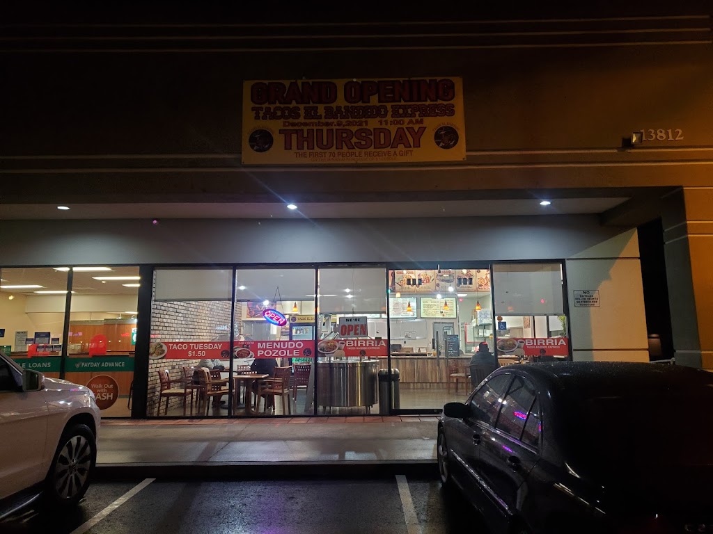Tacos El Bandido Express | restaurant | 13812 Newport Ave, Tustin, CA 92780, USA | 7145533320 OR +1 714-553-3320