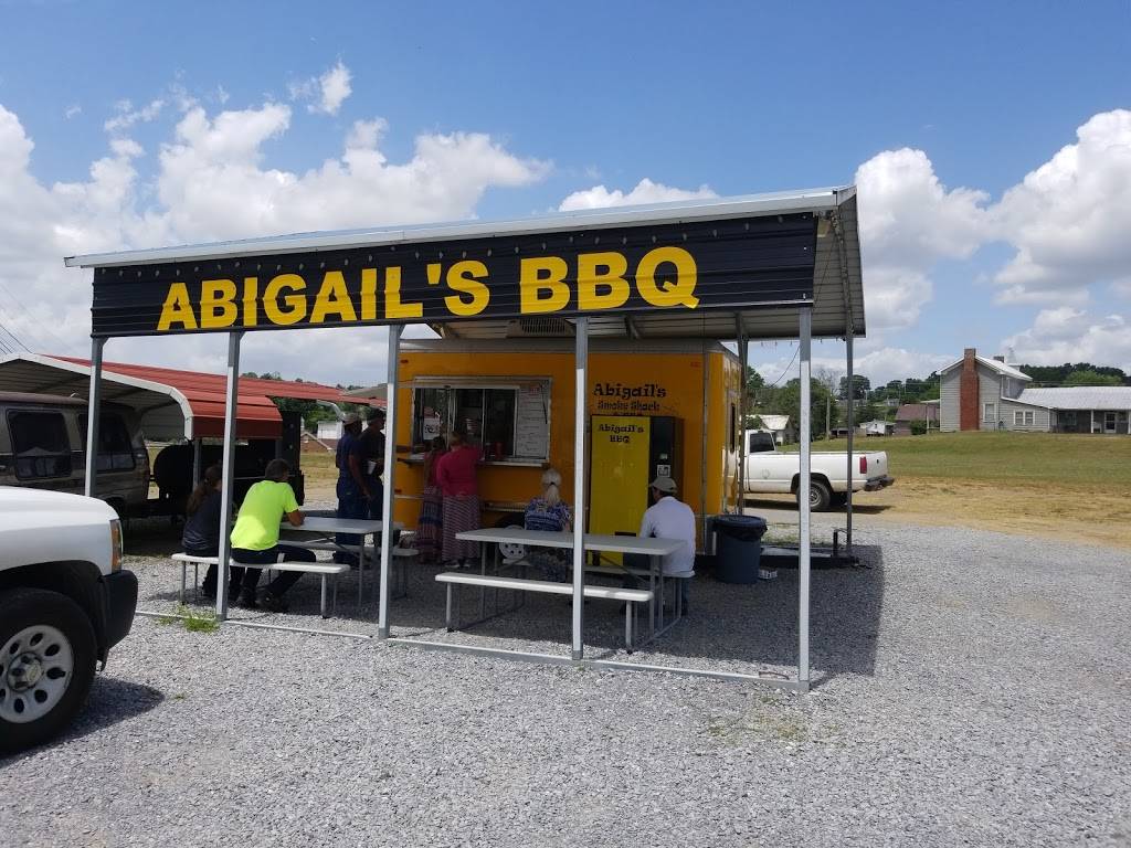 Abigails BBQ | restaurant | 8014 W Andrew Johnson Hwy, Mosheim, TN 37818, USA | 4234704192 OR +1 423-470-4192