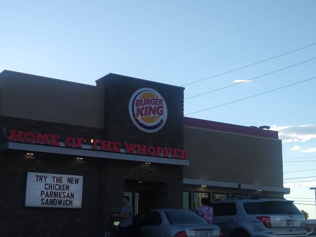 Burger King | restaurant | 4455 E Charleston Blvd, Las Vegas, NV 89104, USA | 7026418876 OR +1 702-641-8876