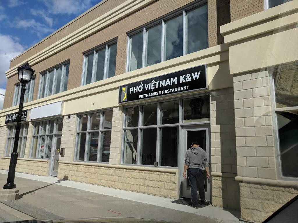 Pho Vietnam K&W | restaurant | 4-28 Cedar St S, Kitchener, ON N2G 3L3, Canada | 5198046738 OR +1 519-804-6738