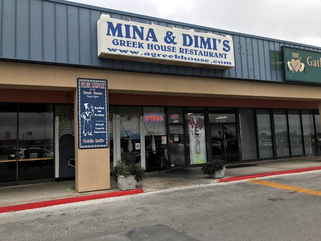 Mina & Dimis Greek House | restaurant | 7159 W US Hwy 90, San Antonio, TX 78227, USA | 2106743464 OR +1 210-674-3464