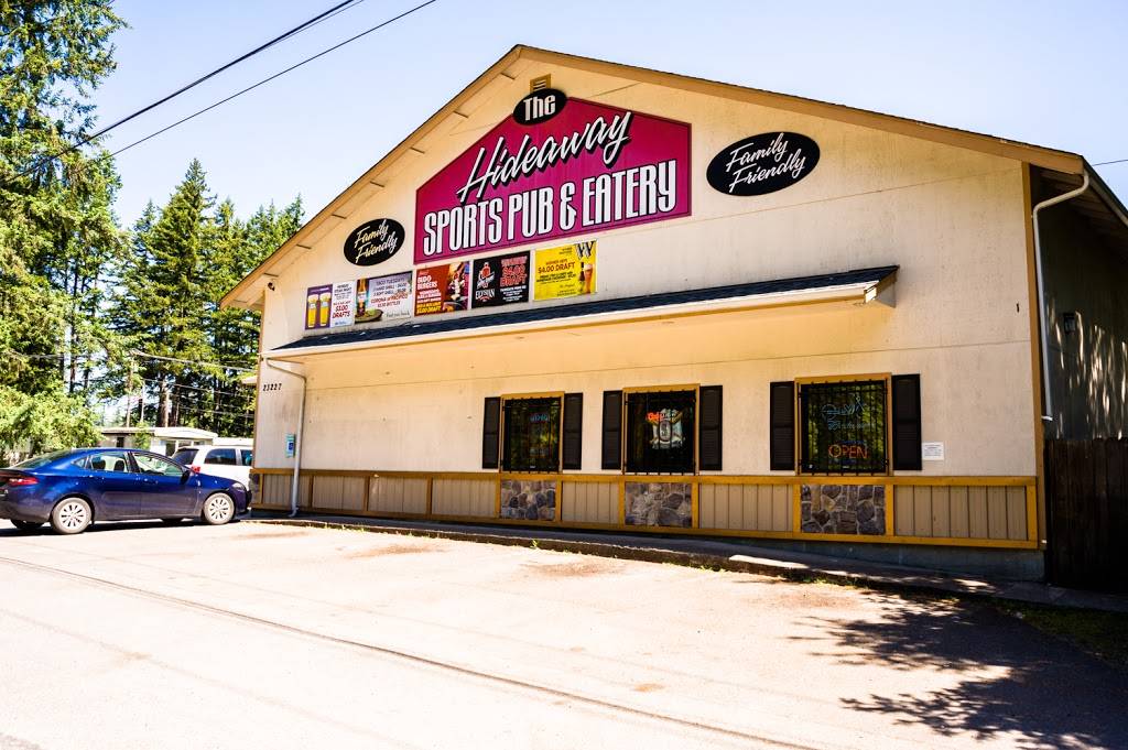 The Hideaway Sports Pub | restaurant | 23227 Mountain Hwy E, Spanaway, WA 98387, USA | 2536555298 OR +1 253-655-5298