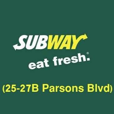 Subway | restaurant | 25-27 Parsons Blvd, Flushing, NY 11354, USA | 7183533100 OR +1 718-353-3100