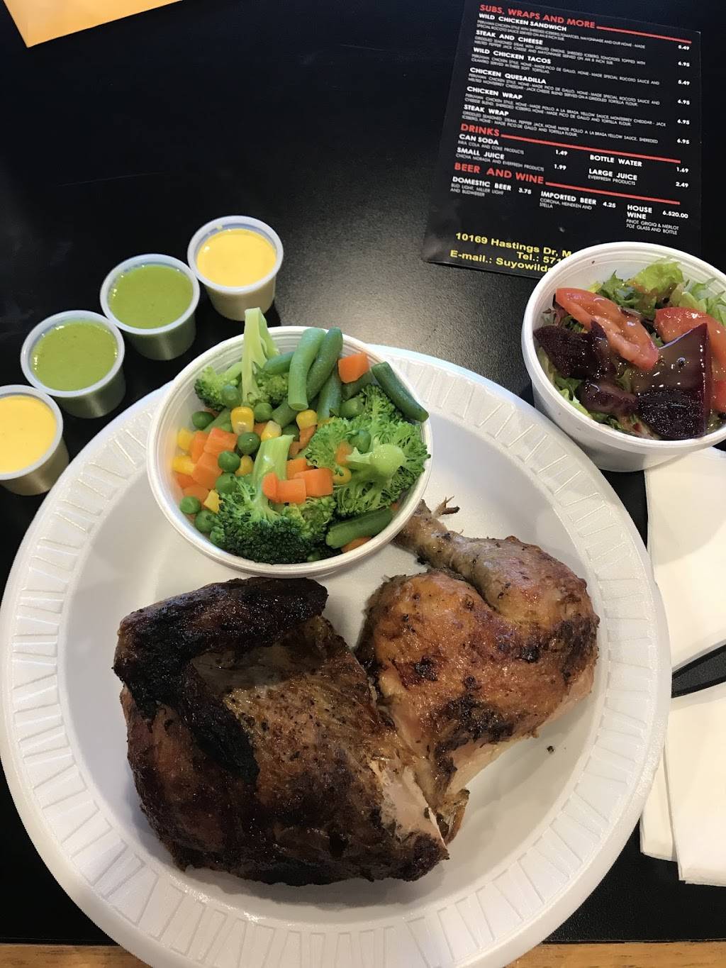 Suyo Wild Chicken | restaurant | 10169 Hastings Dr, Manassas, VA 20110, USA | 5713794853 OR +1 571-379-4853