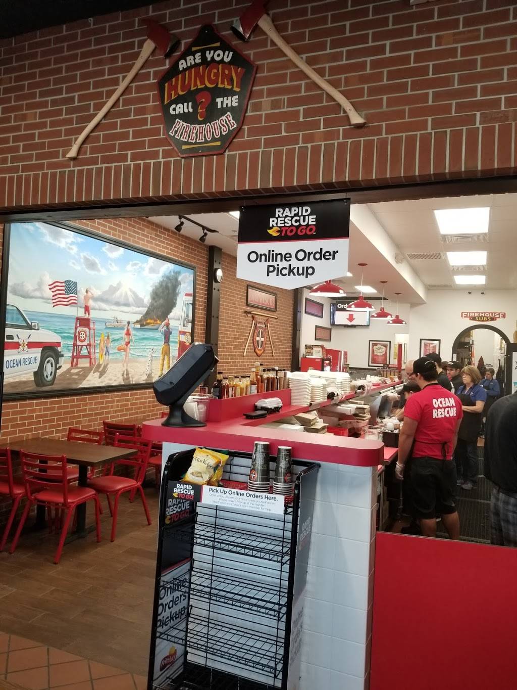Firehouse Subs | restaurant | 981 E Eau Gallie Blvd Ste B, Indian Harbour Beach, FL 32937, USA | 3212416481 OR +1 321-241-6481