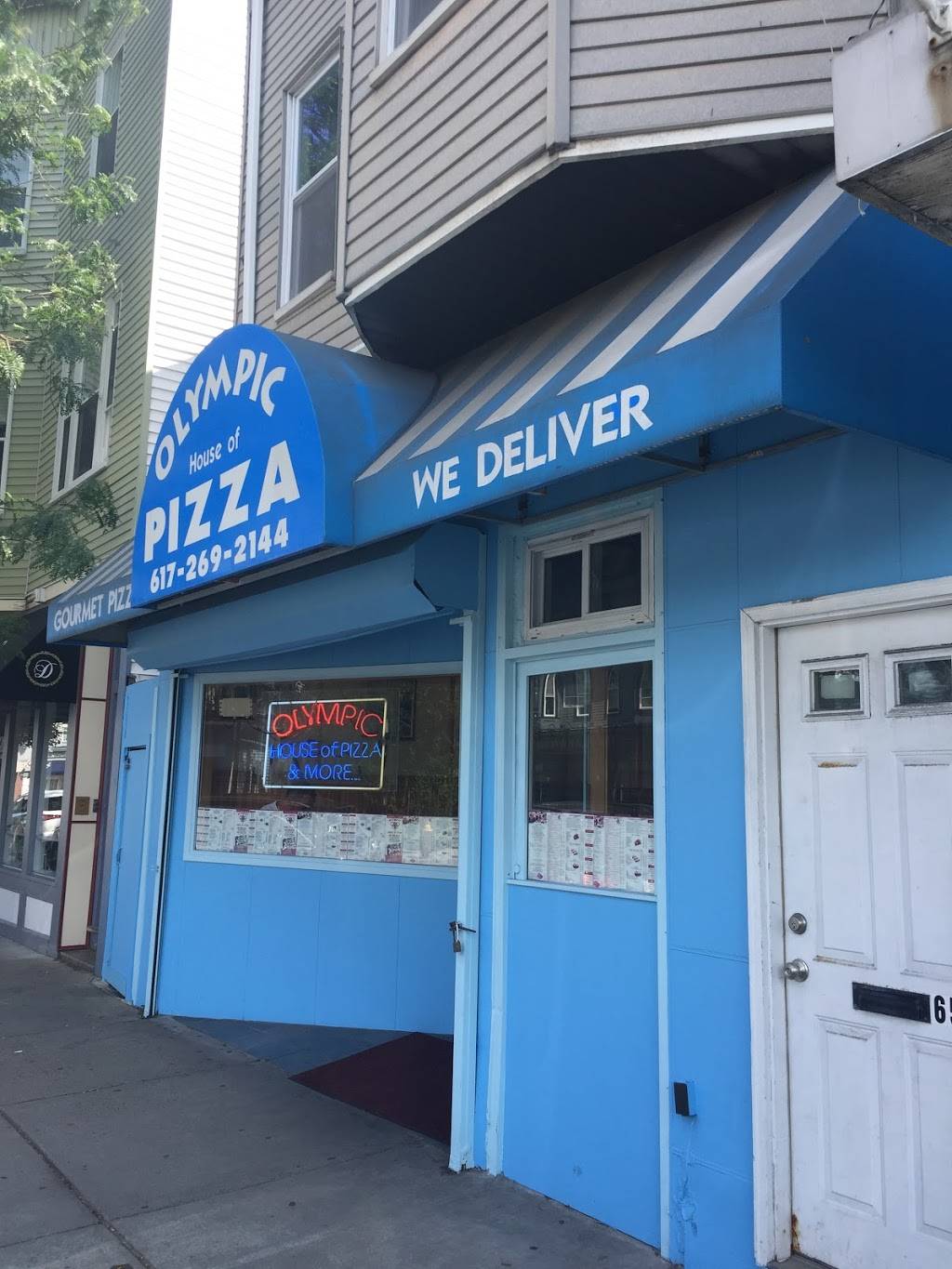 Olympic House of Pizza | restaurant | 655 E Broadway, South Boston, MA 02127, USA | 6172692144 OR +1 617-269-2144