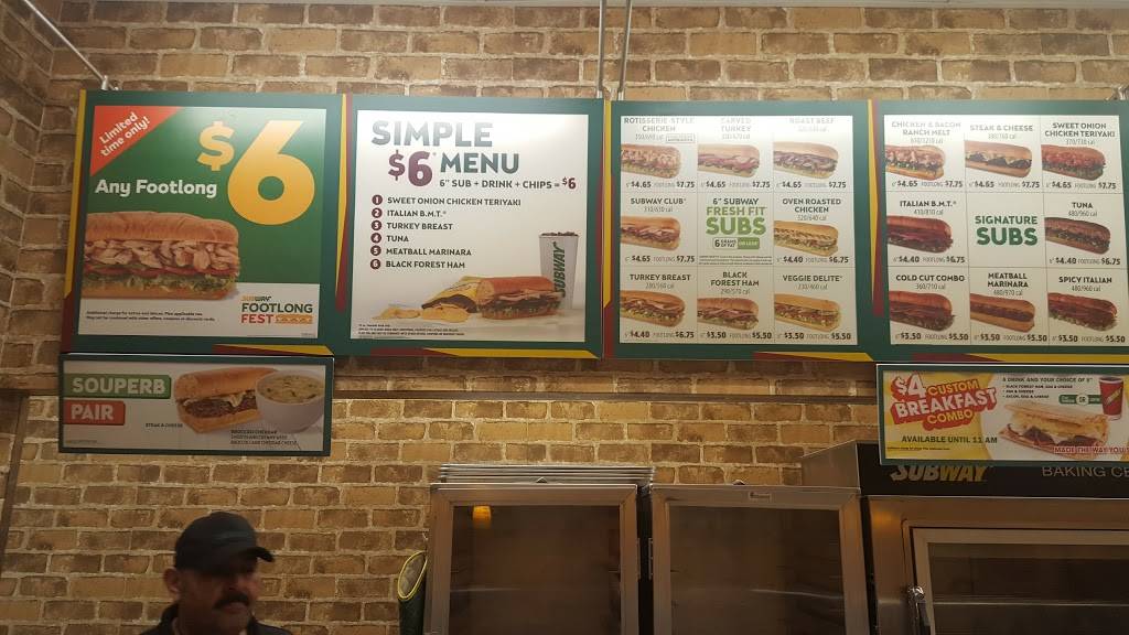 Subway Restaurants | restaurant | 7076 N Mannheim Road, Rosemont, IL 60018, USA | 8478243400 OR +1 847-824-3400