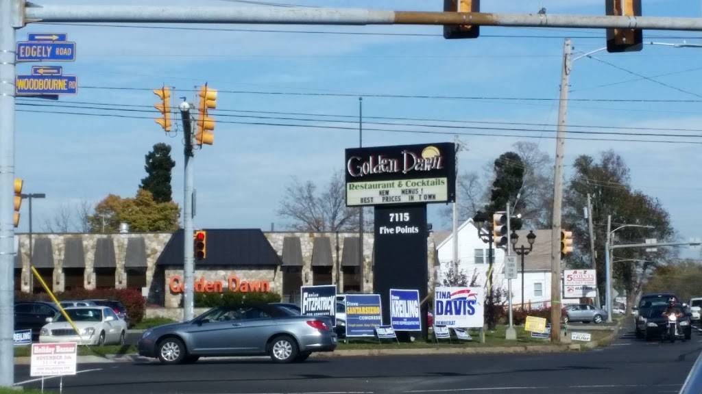 Golden Dawn | restaurant | 7115 New Falls Rd, Levittown, PA 19055, USA | 2159454554 OR +1 215-945-4554