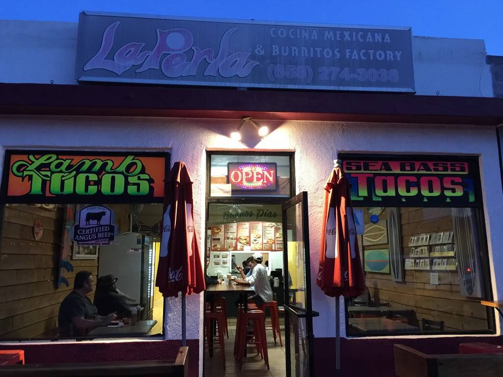 La Perla Cocina | restaurant | 745 Emerald St, San Diego, CA 92109, USA | 8582743038 OR +1 858-274-3038