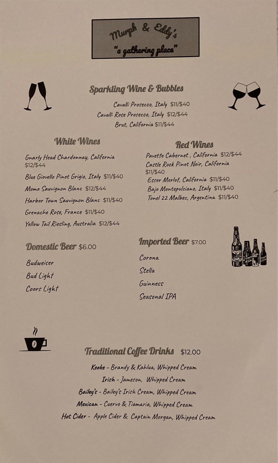 Murph & Eddys "a gathering place" | restaurant | 157 Mamaroneck Ave, Mamaroneck, NY 10543, USA | 9143411558 OR +1 914-341-1558