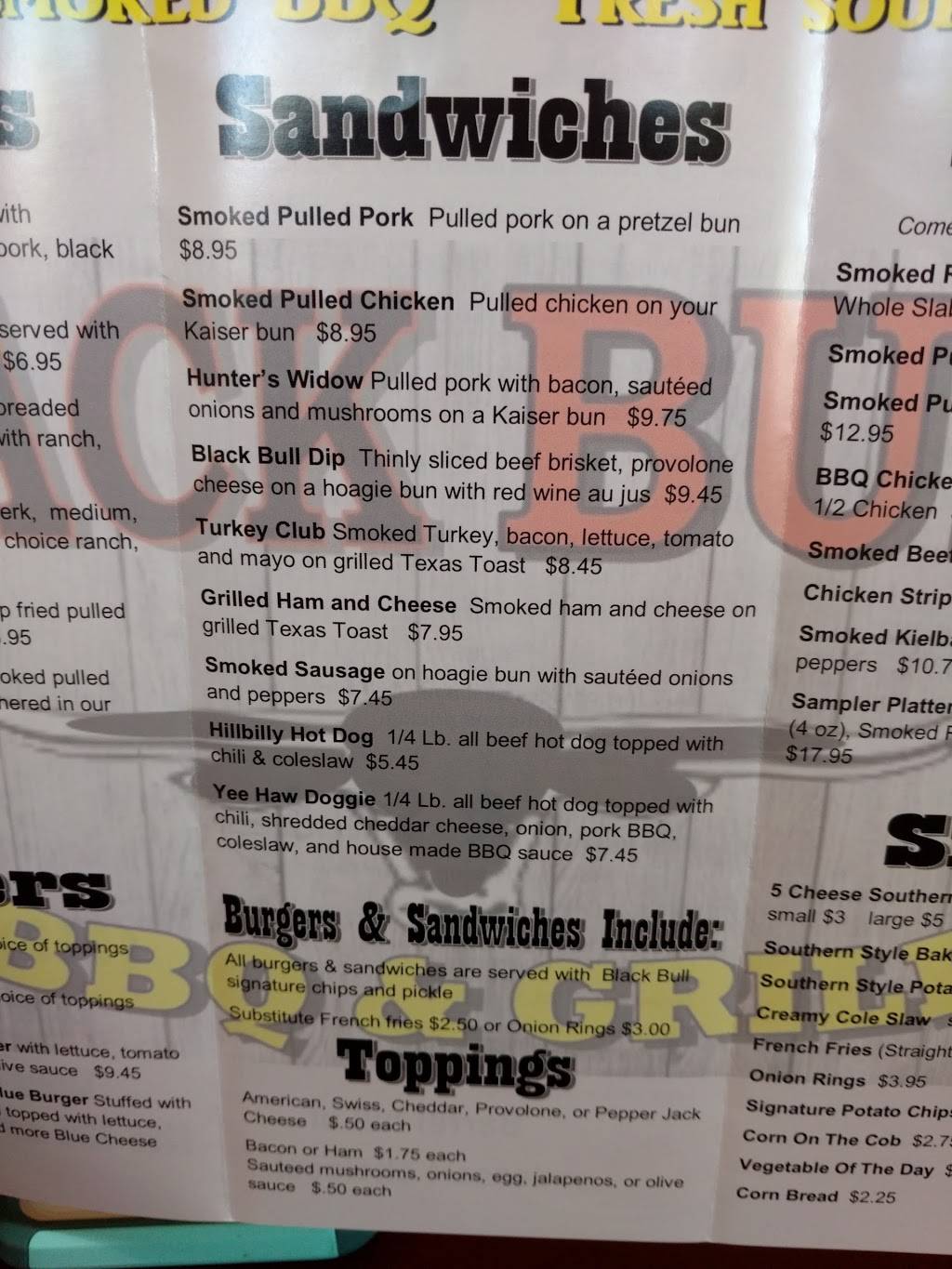 Black Bull BBQ & Grill | restaurant | 8391, 4365 72nd Ave, Zeeland, MI 49464, USA | 6168752106 OR +1 616-875-2106