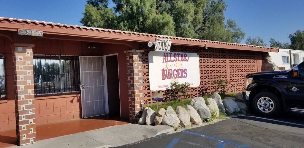 All Star Burgers | restaurant | 70065 Dillon Rd, Desert Hot Springs, CA 92241, USA | 7603299900 OR +1 760-329-9900
