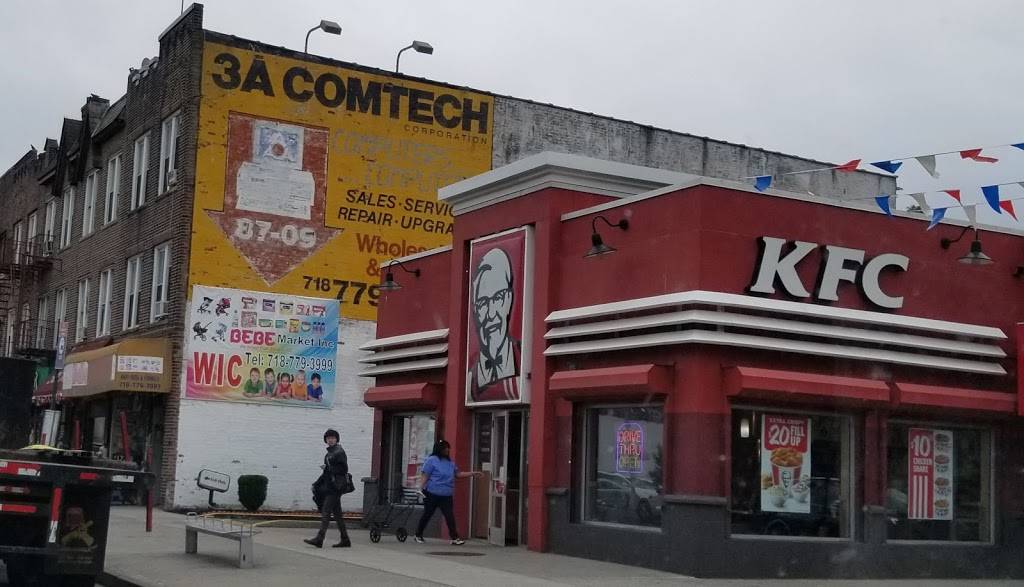 KFC | restaurant | 8715 Northern Blvd, Flushing, NY 11372, USA | 7183359705 OR +1 718-335-9705