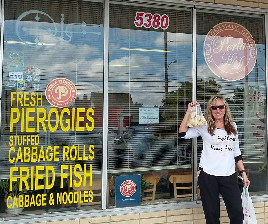 Perla Pierogies LLC. | restaurant | 5380 State Rd, Cleveland, OH 44134, USA | 2167419222 OR +1 216-741-9222