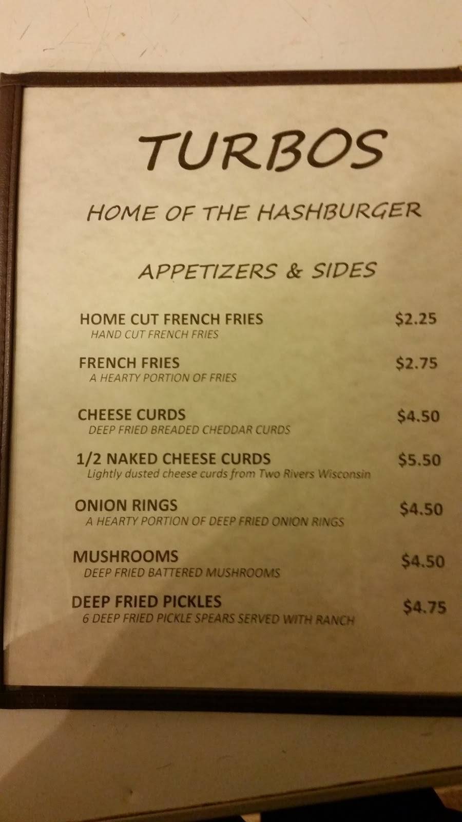 TURBOS BAR & GRILL | restaurant | 15785 Severson St, Richland Center, WI 53581, USA | 6086473095 OR +1 608-647-3095