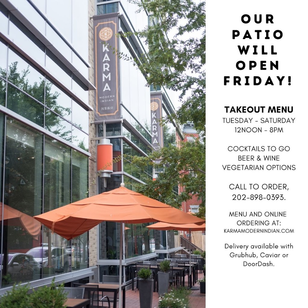 Karma Modern Indian | restaurant | 611 I St NW, Washington, DC 20001, USA | 2028980393 OR +1 202-898-0393
