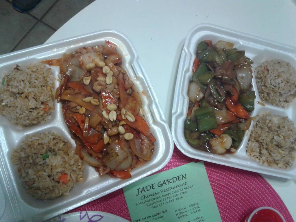 Jade Garden | restaurant | 6 Market St, Osage City, KS 66523, USA | 7855283789 OR +1 785-528-3789