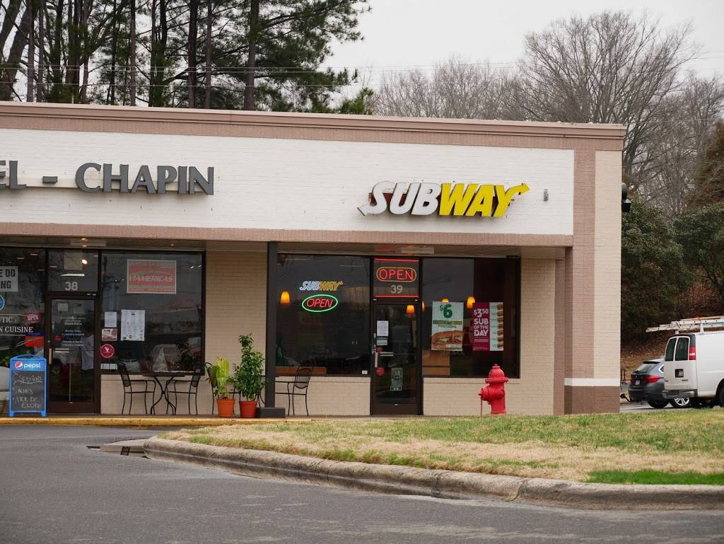 Subway | restaurant | 4600 Durham-Chapel Hill Blvd, Durham, NC 27707, USA | 9194934116 OR +1 919-493-4116