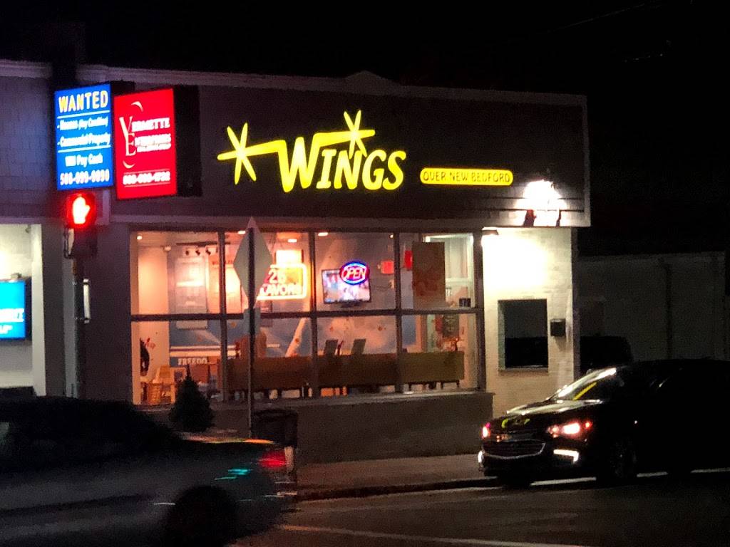 Wings over New Bedford | restaurant | 972 Kempton St, New Bedford, MA 02740, USA | 5089999464 OR +1 508-999-9464