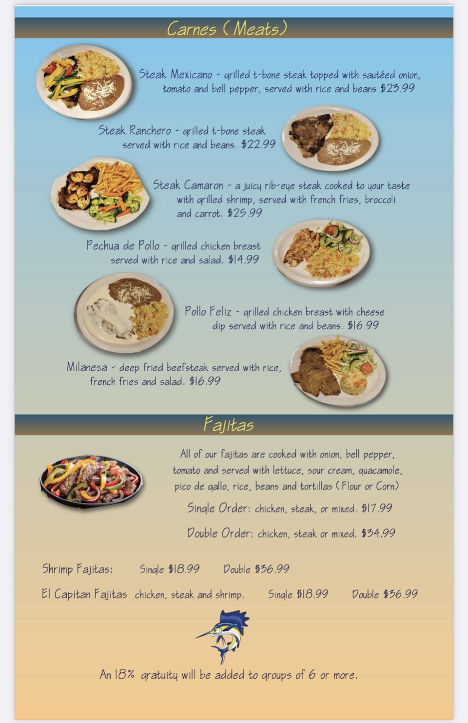 EL CAPITÁN | restaurant | 2411 W Wall St, Midland, TX 79701, USA | 4322186761 OR +1 432-218-6761