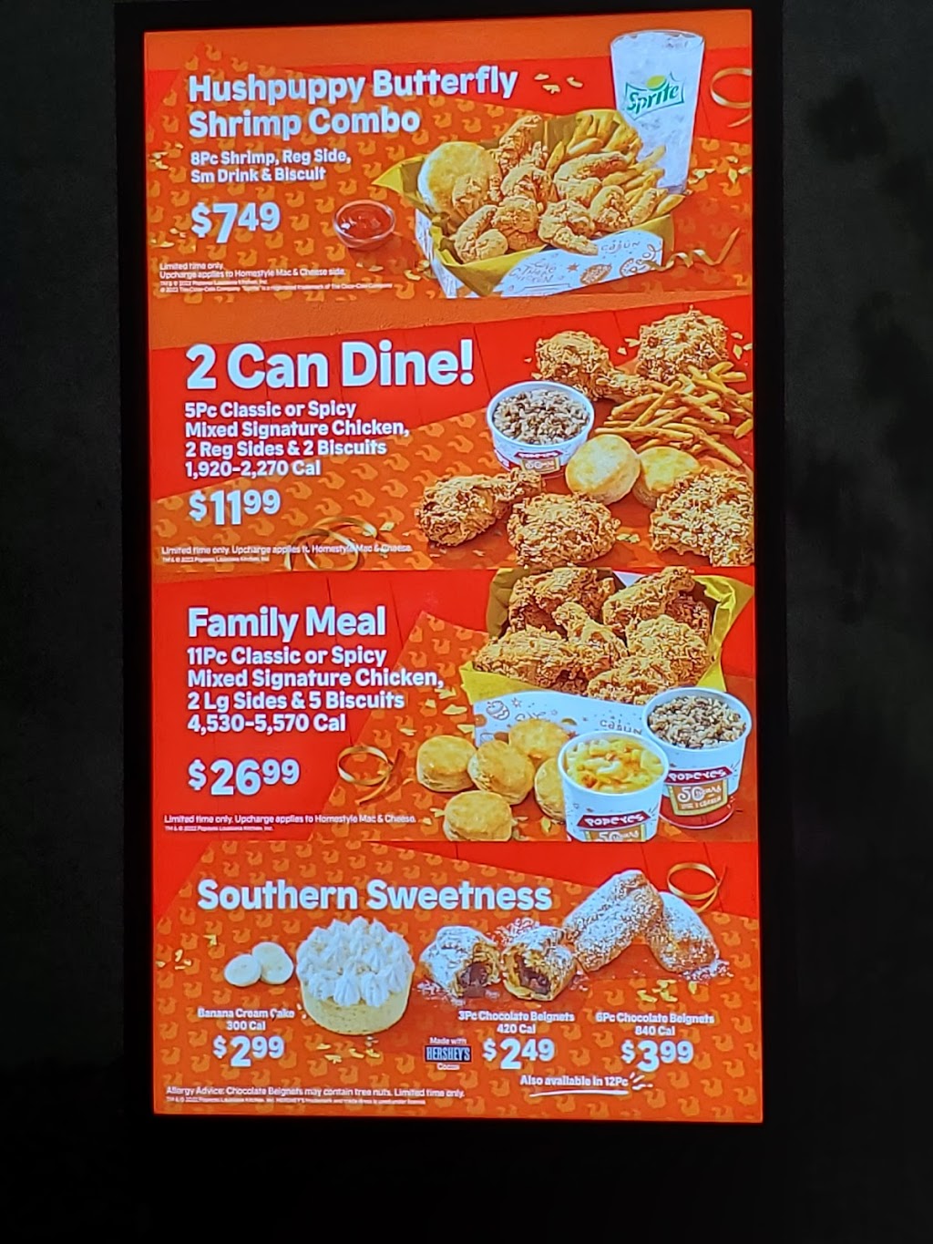 Popeyes Louisiana Kitchen | restaurant | 1301 N Cyn Crk Pkwy, Spanish Fork, UT 84660, USA | 3852002629 OR +1 385-200-2629