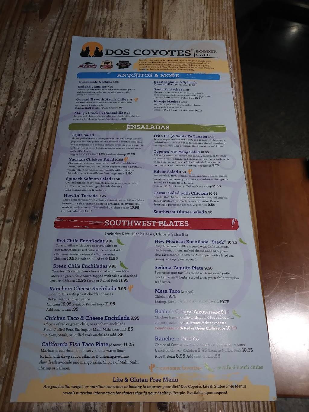 Dos Coyotes Border Cafe | restaurant | 2701 Del Paso Road Ste 160 Ste 160, Sacramento, CA 95835, USA | 9166928467 OR +1 916-692-8467