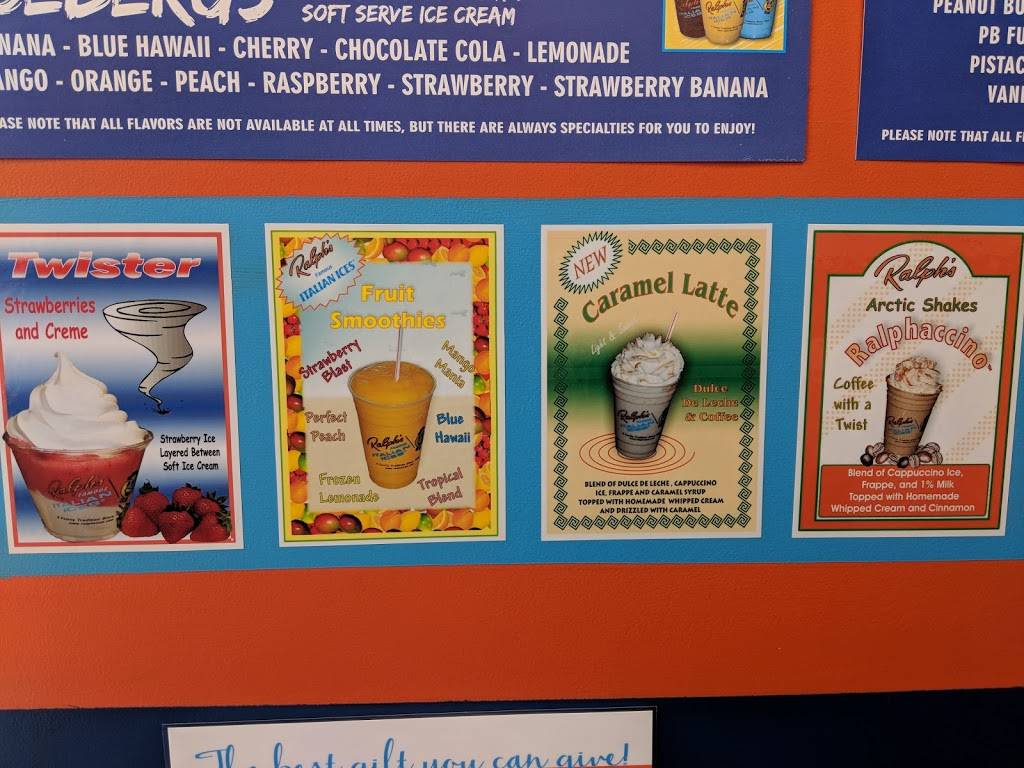 Ralphs Italian Ices & Ice Cream | restaurant | 5943 Weddington Rd, Wesley Chapel, NC 28104, USA | 7042182082 OR +1 704-218-2082