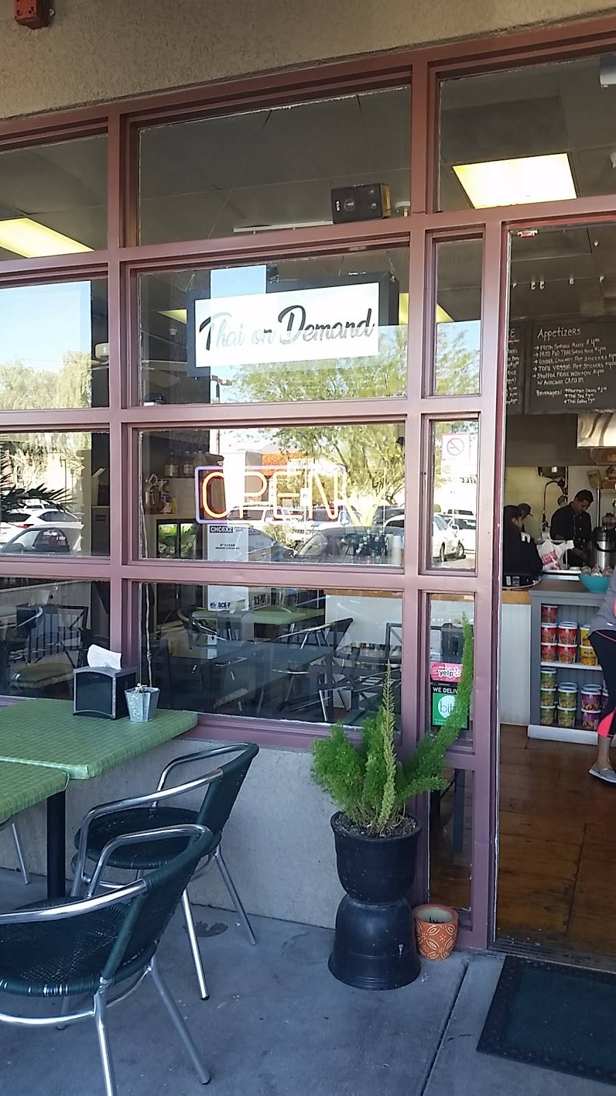 Thai On Demand | restaurant | 8880 E Vía Linda #104, Scottsdale, AZ 85258, USA | 4805504999 OR +1 480-550-4999