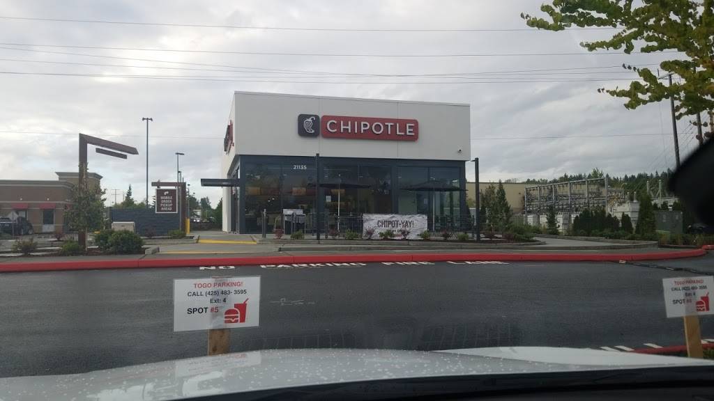 Chipotle Mexican Grill | restaurant | 21135 Bothell Everett Hwy, Bothell, WA 98021, USA | 4259490117 OR +1 425-949-0117