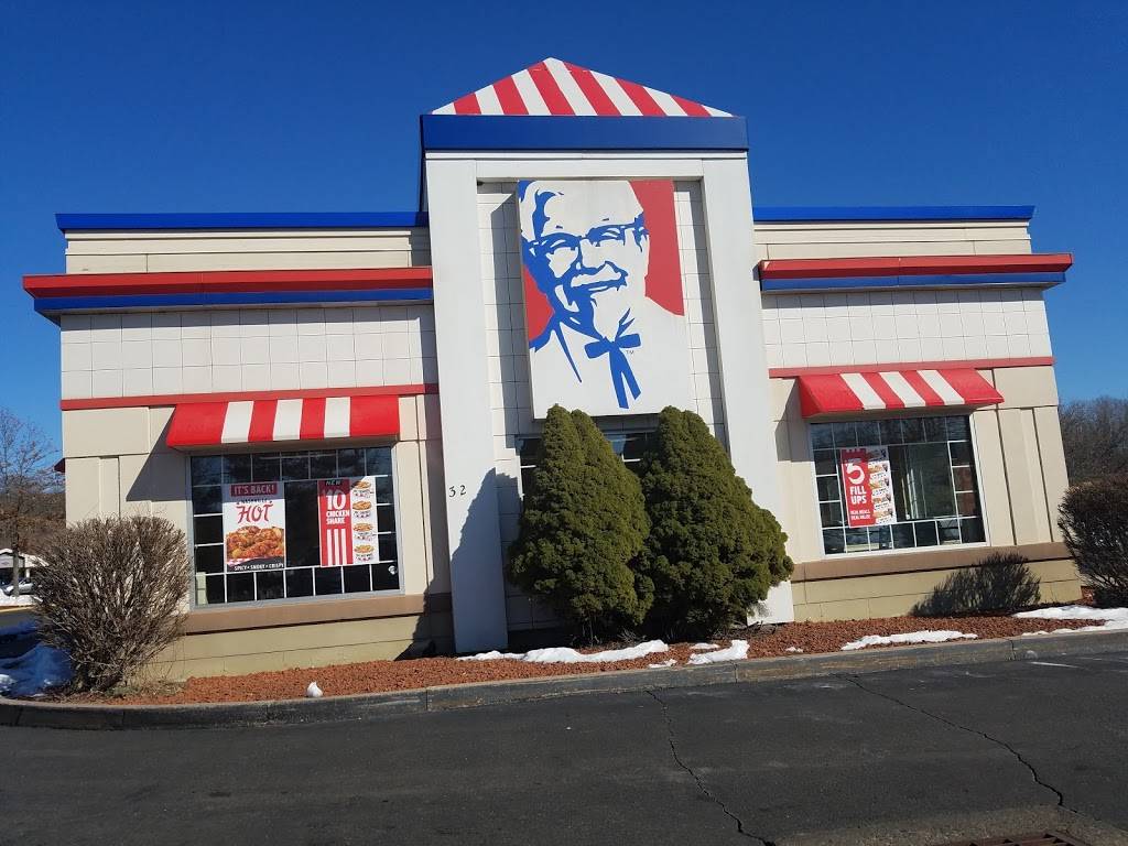 KFC | restaurant | 32 Shunpike Rd, Cromwell, CT 06416, USA | 8606329888 OR +1 860-632-9888