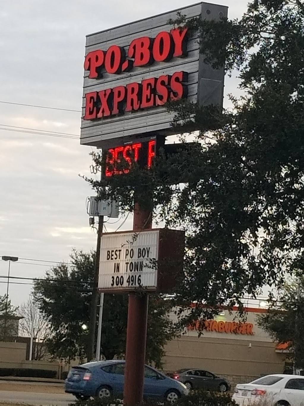 Po-Boy Express | restaurant | 6606 Siegen Ln, Baton Rouge, LA 70809, USA | 2253004916 OR +1 225-300-4916