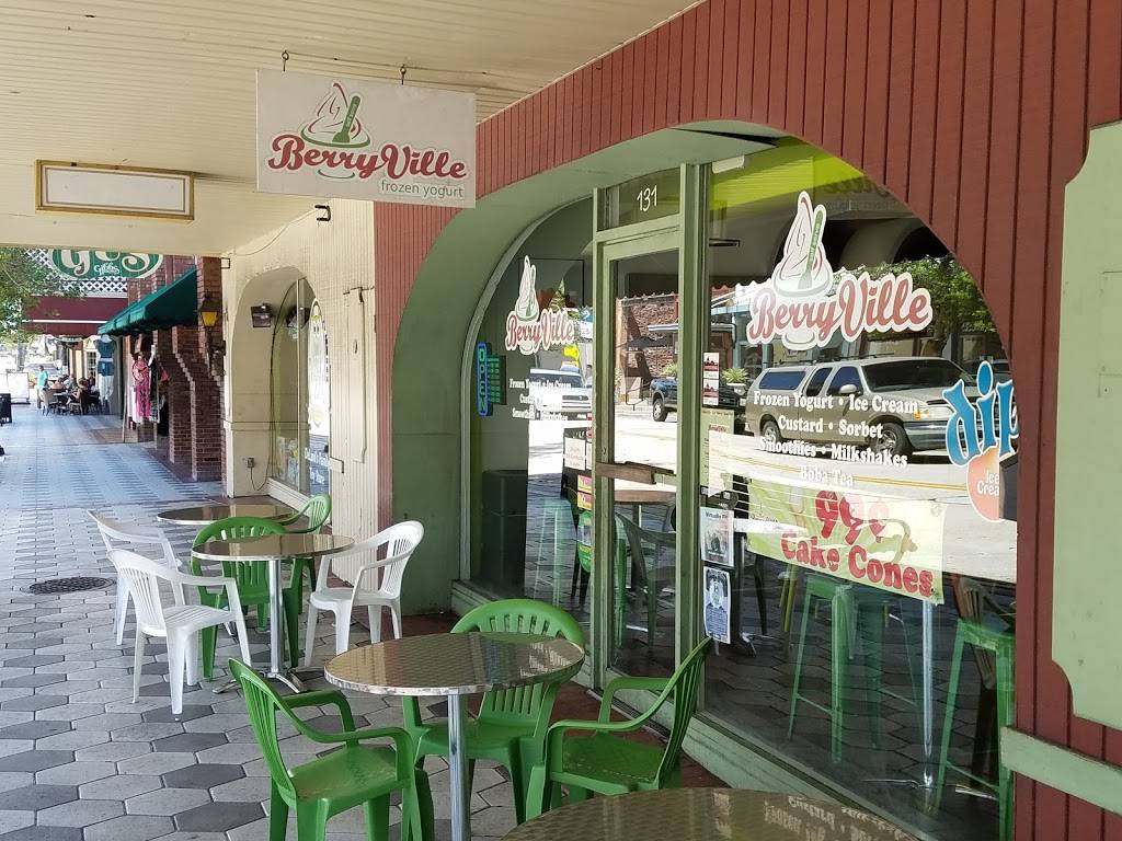 BerryVille Frozen Yogurt | cafe | 131 N Woodland Blvd, DeLand, FL 32720, USA | 3862790141 OR +1 386-279-0141