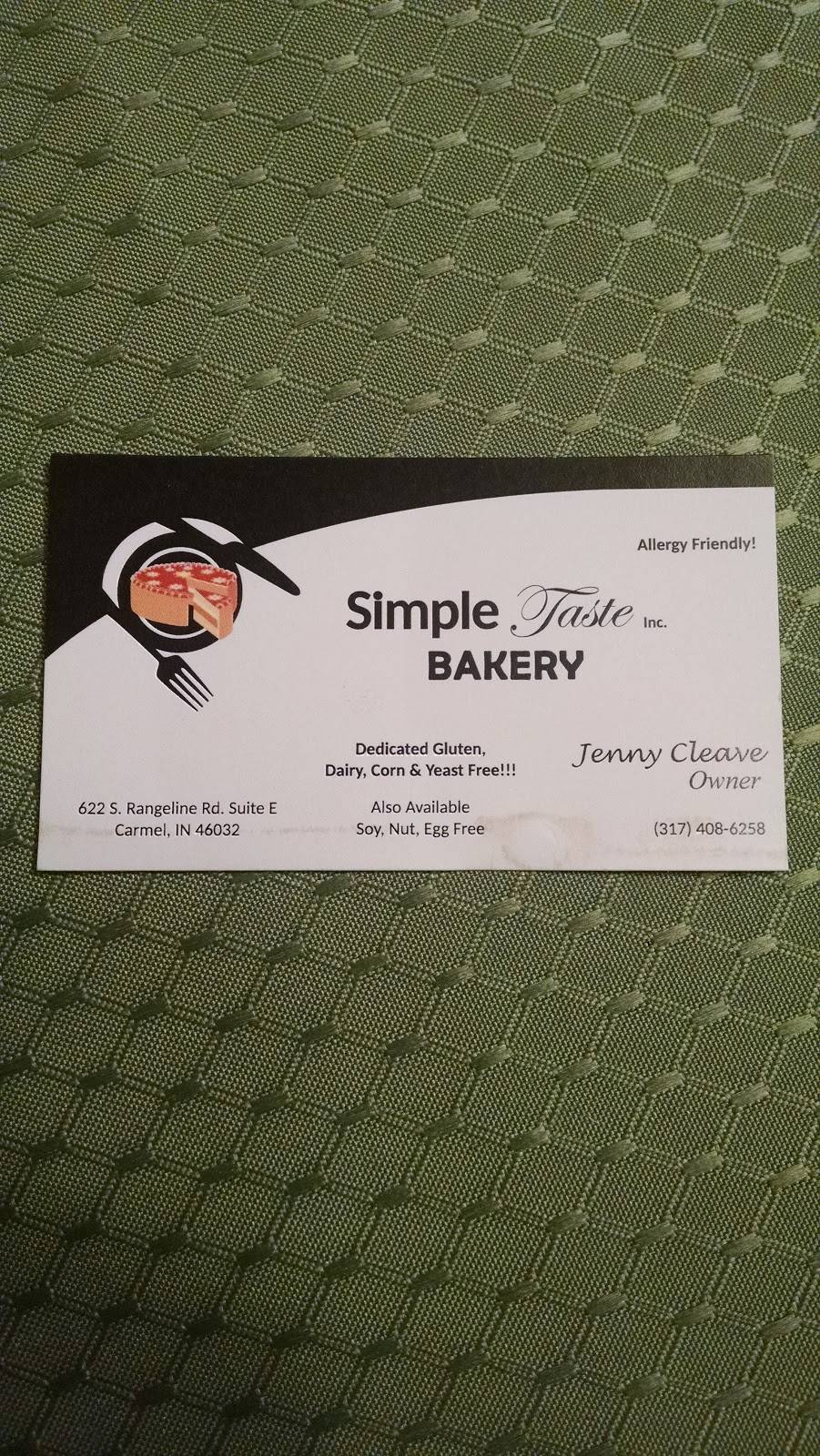 Simple Taste Inc | restaurant | 622 S Rangeline Rd, Carmel, IN 46032, USA | 3174086258 OR +1 317-408-6258